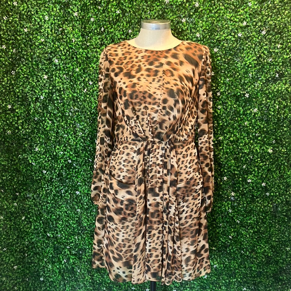 Miss Sixty leopard print dress